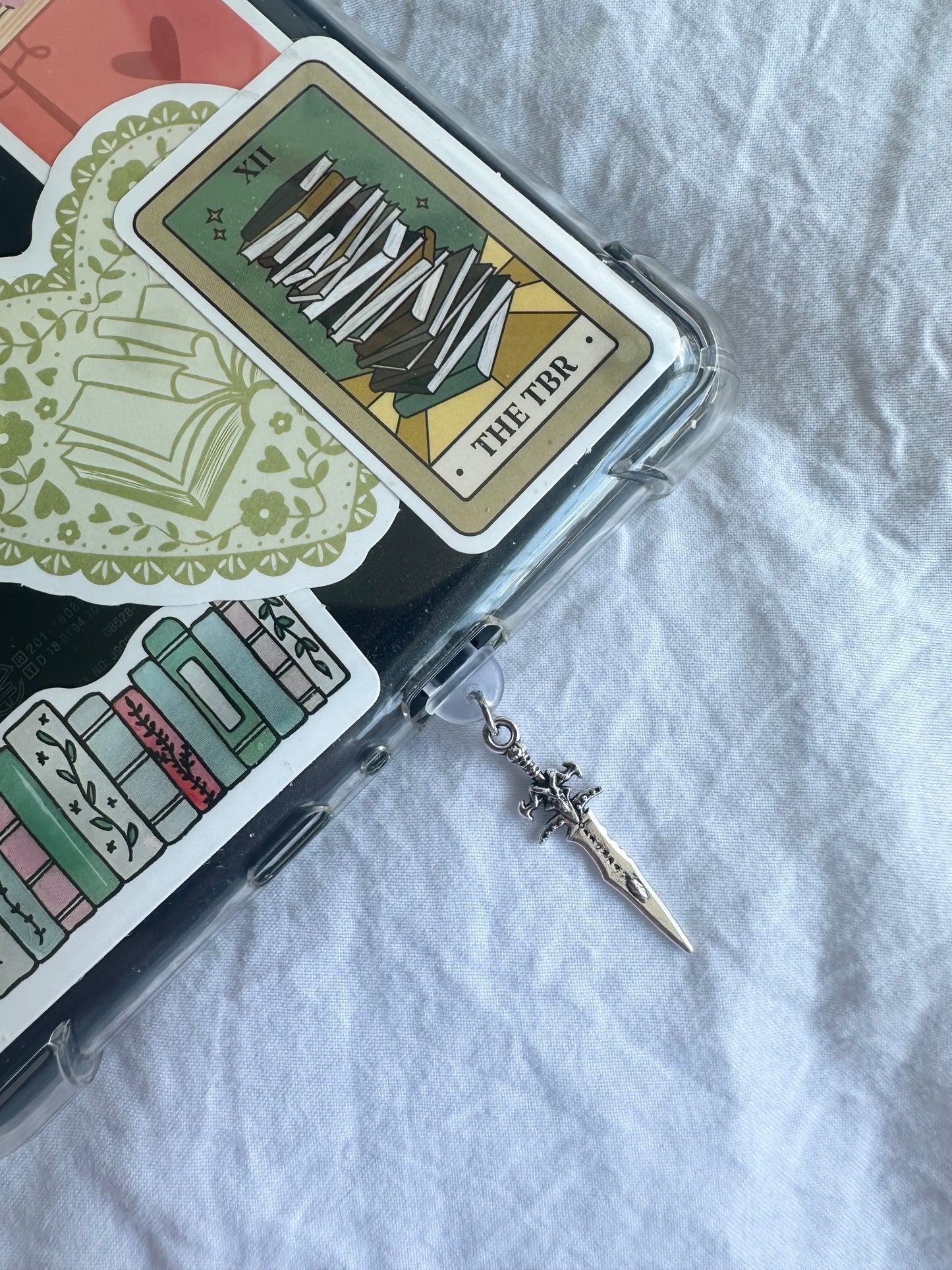 Kindle dust plug - sword
