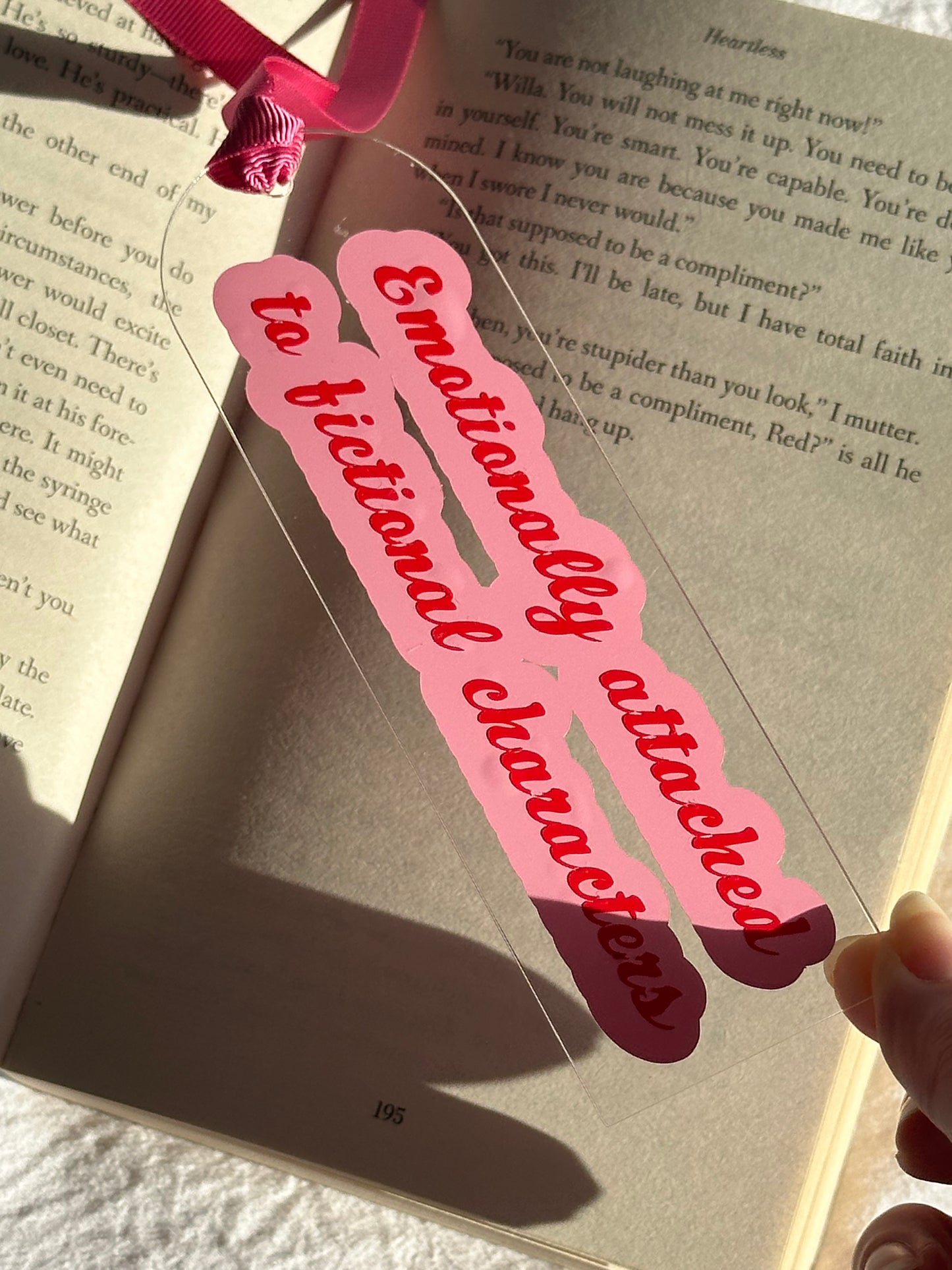 Fictional characters bookmark