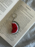 Watermelon slice keychain