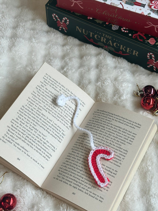Candy cane bookmark