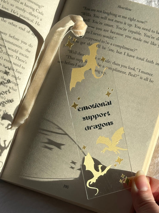 Support dragons bookmark