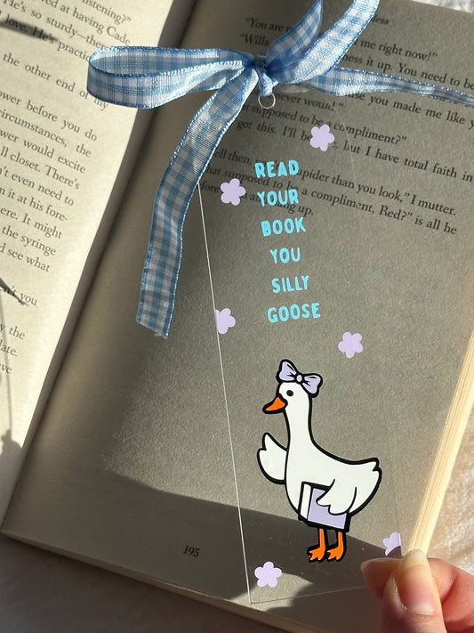Silly goose bookmark