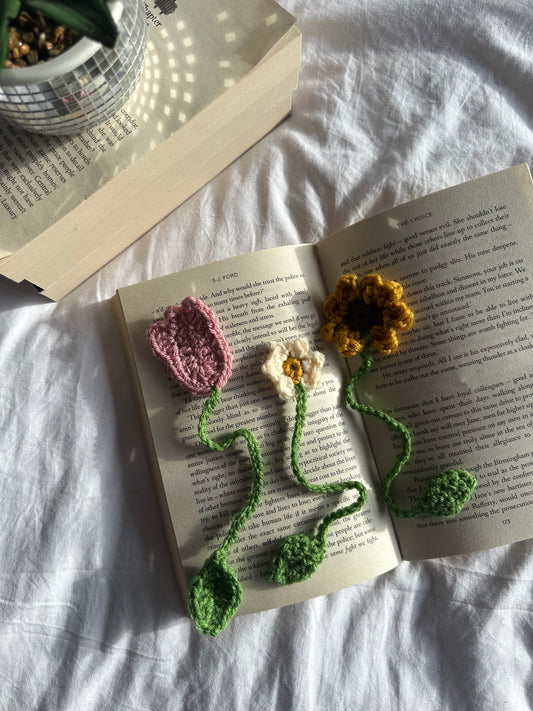 Wildflower bookmark collection