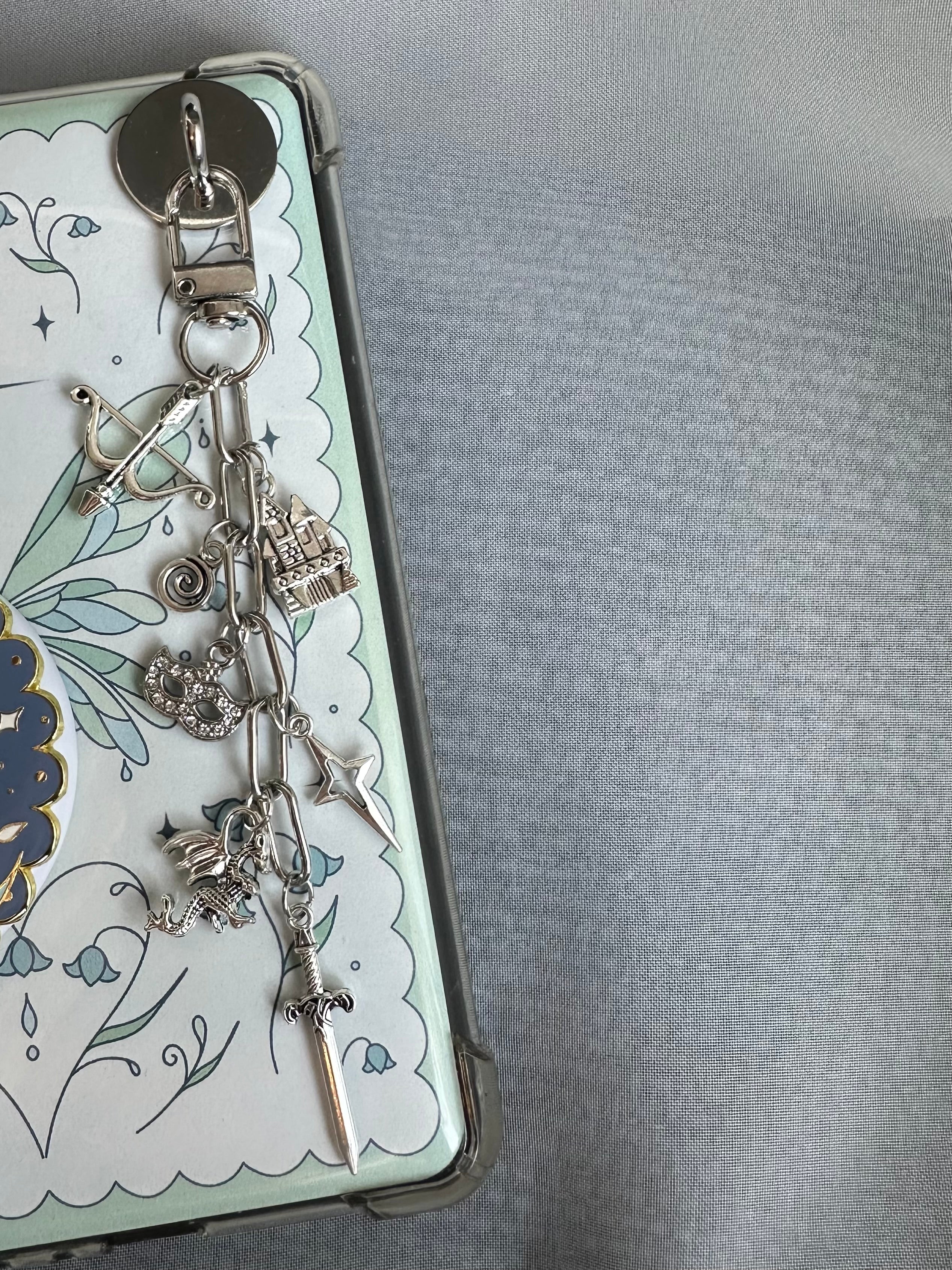 Mystical E-reader charm