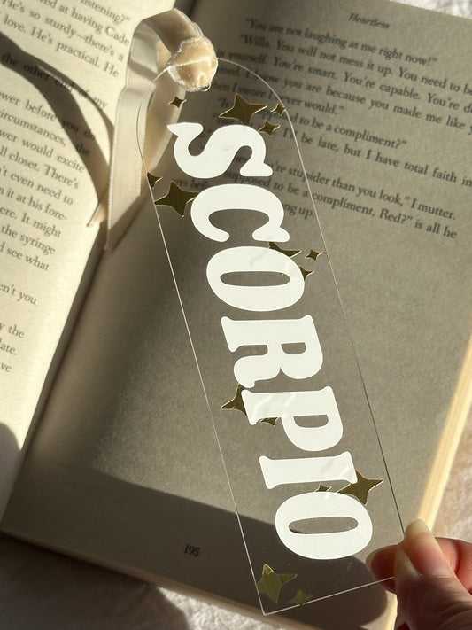 Star sign bookmark