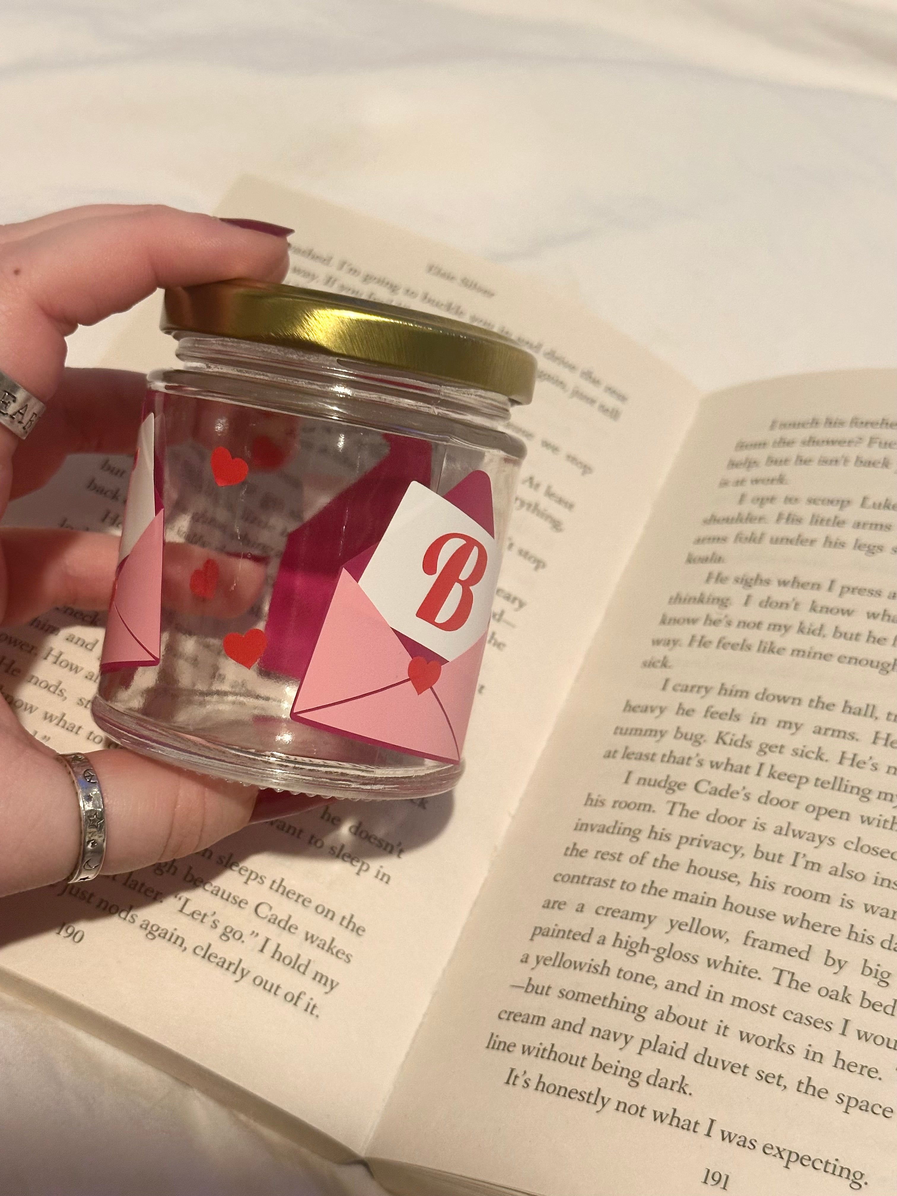 Tbr jar - love letters