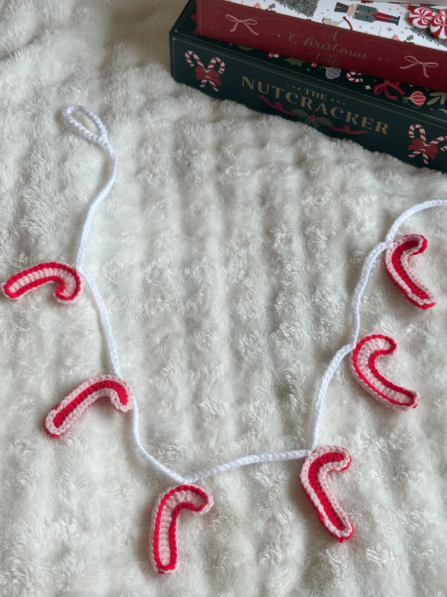 Candy cane garland