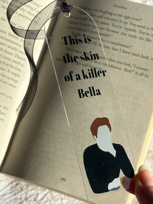 Skin of a killer bookmark