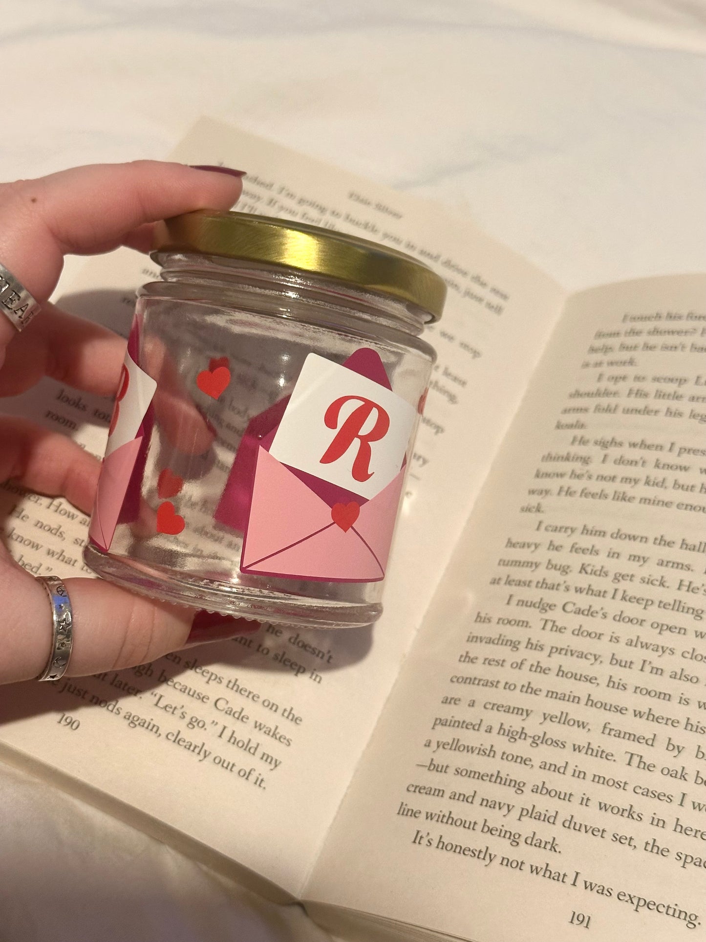 Tbr jar - love letters