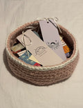 Bookshelf basket - crochet