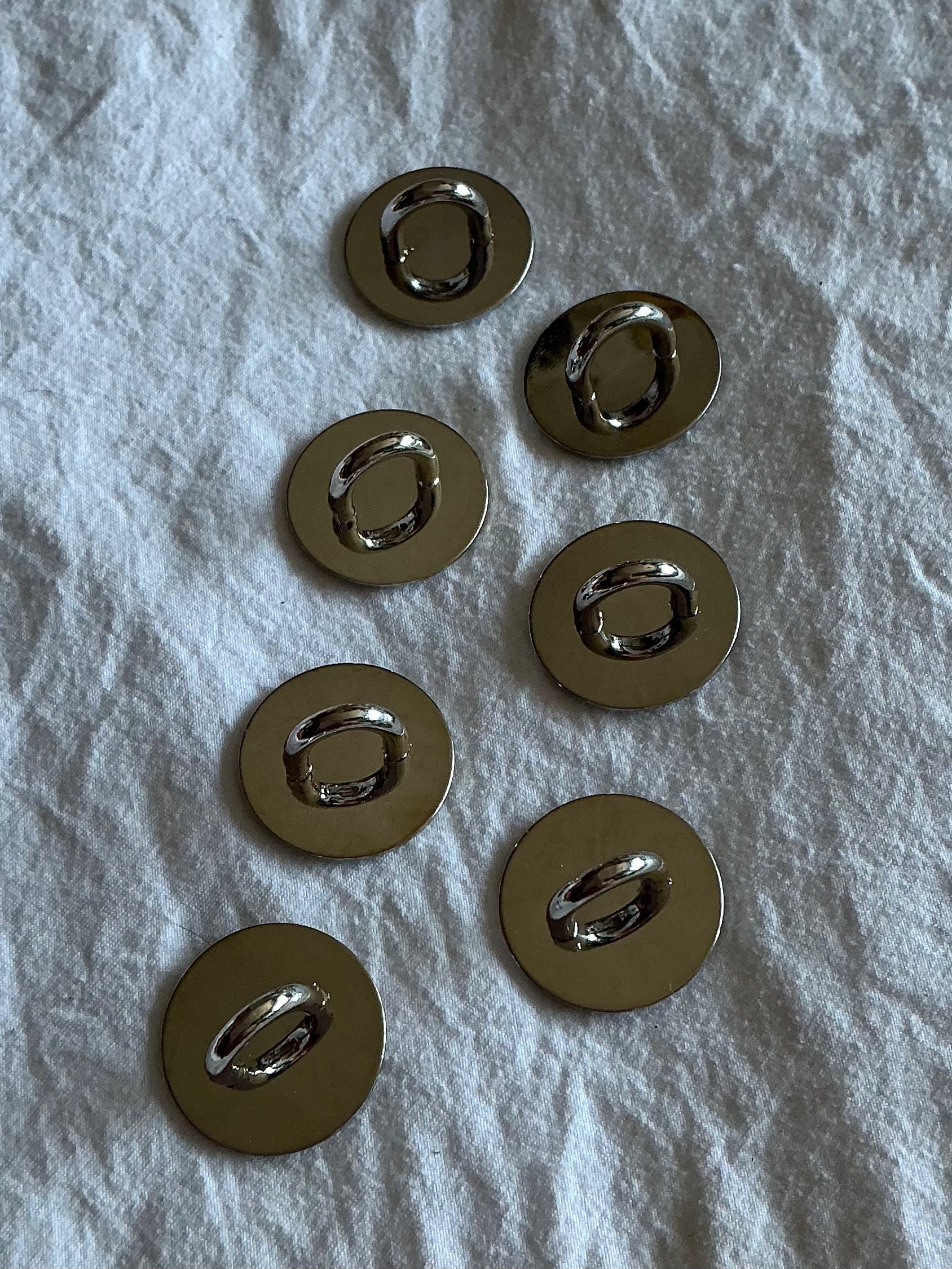 Adhesive attachment - silver
