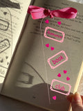 Romance club bookmark